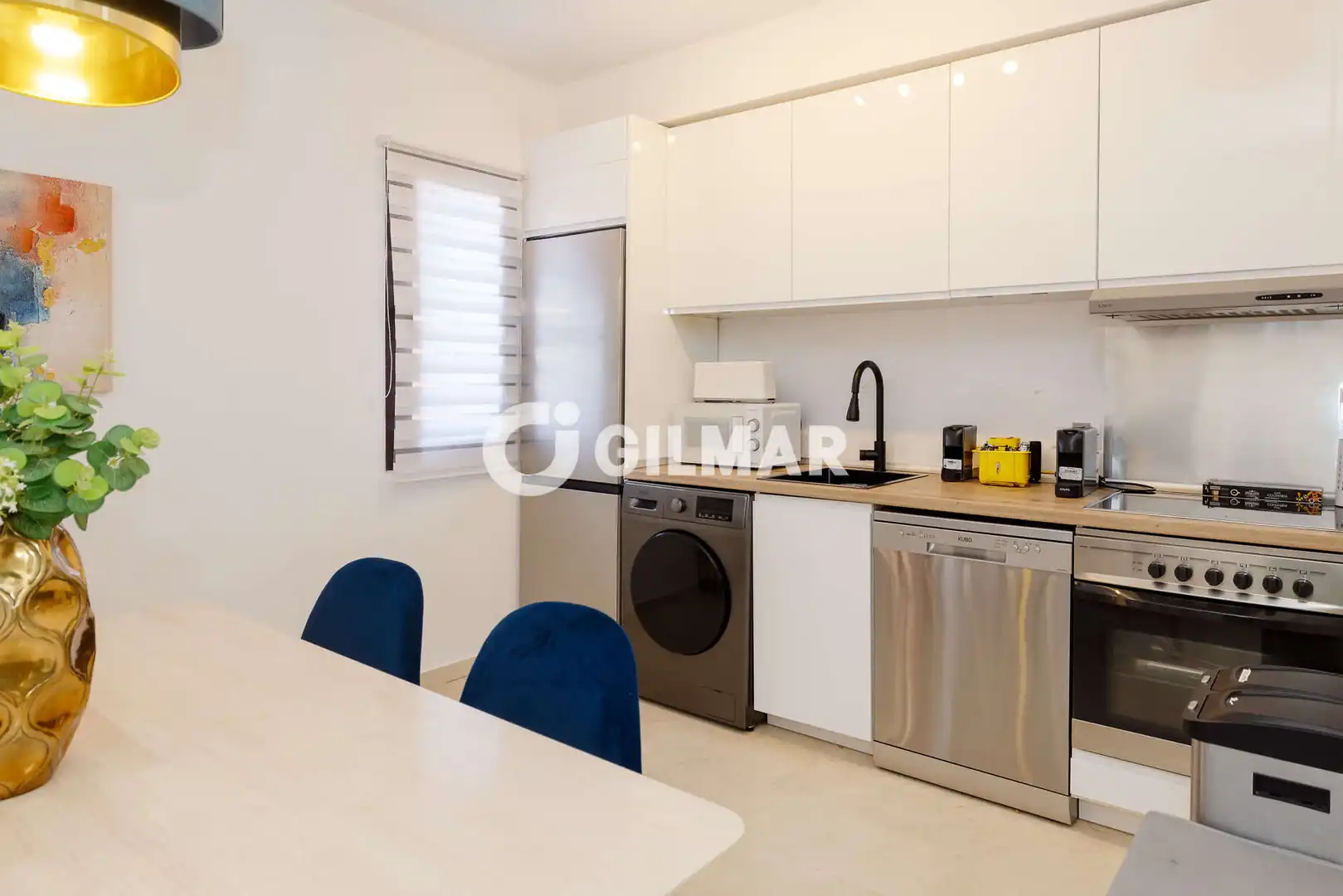 Cocina de Apartamento en venta en Estepona con Calefacción, Trastero y Piscina