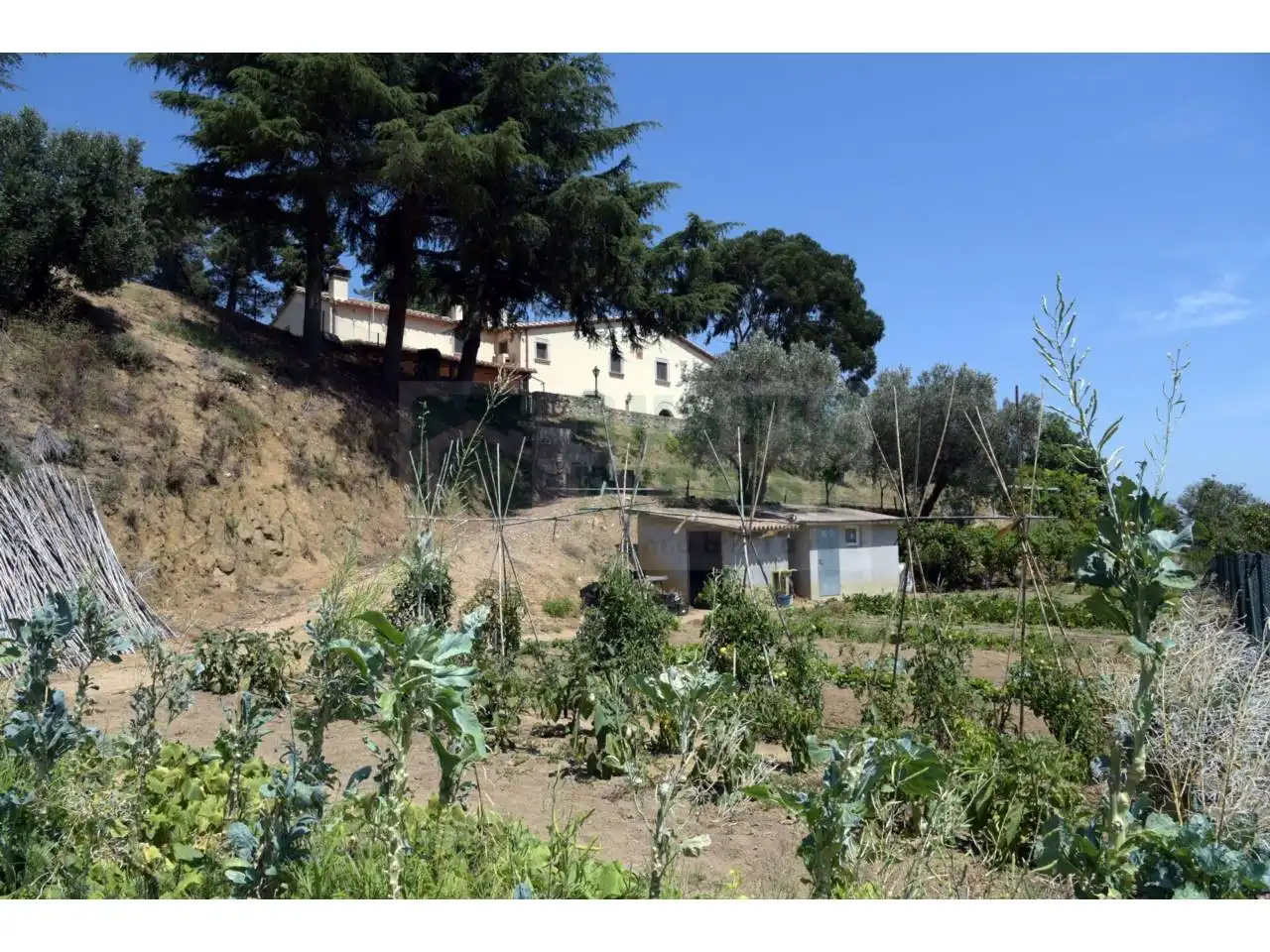 Jardí de Finca rústica en venda en Tordera amb Calefacció i Piscina