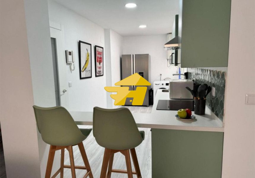 Kitchen of Flat to rent in  Córdoba Capital  with Air Conditioner, Furnished and Balcony