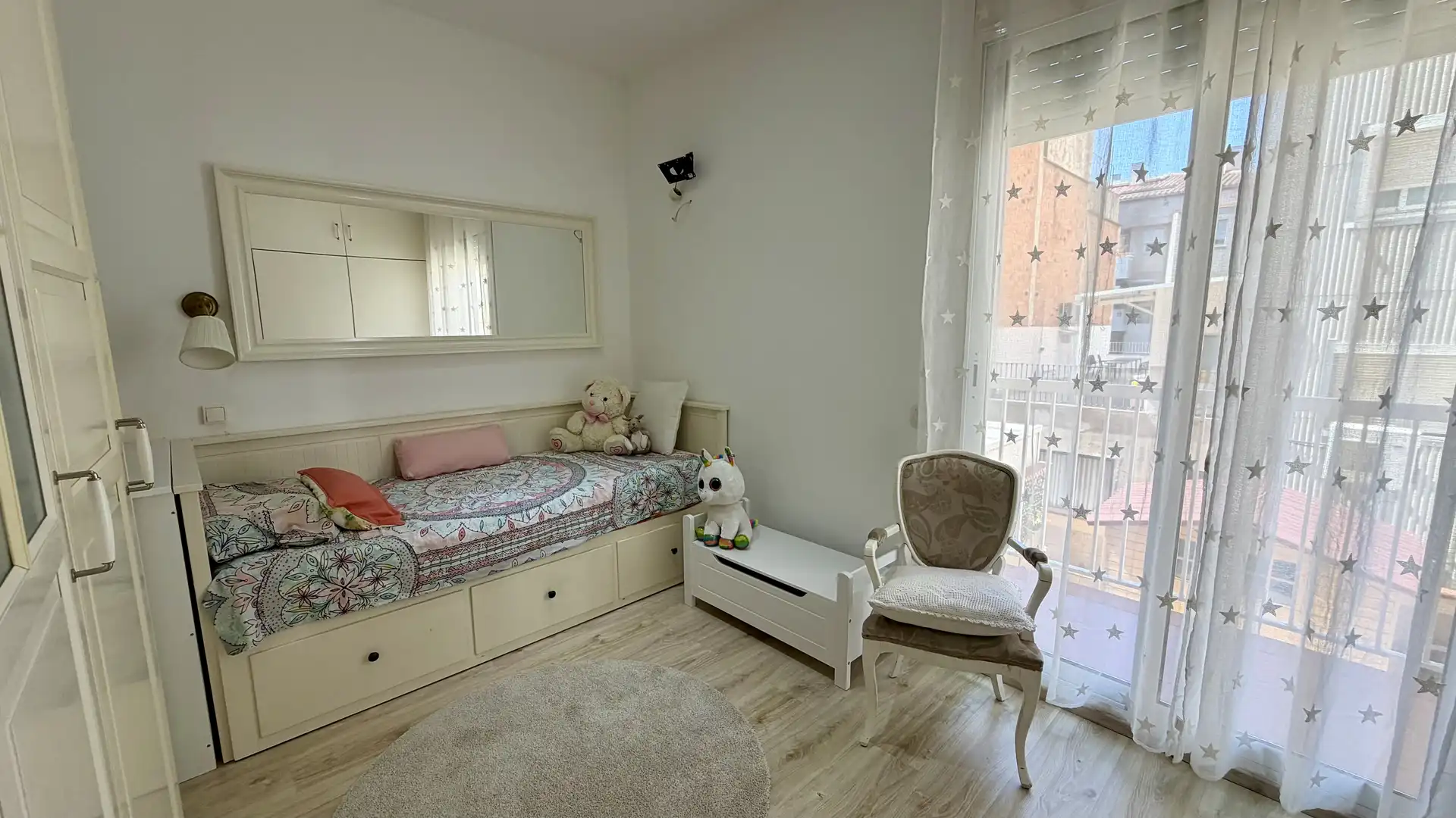 Bedroom of Flat for sale in Cornellà de Llobregat  with Balcony