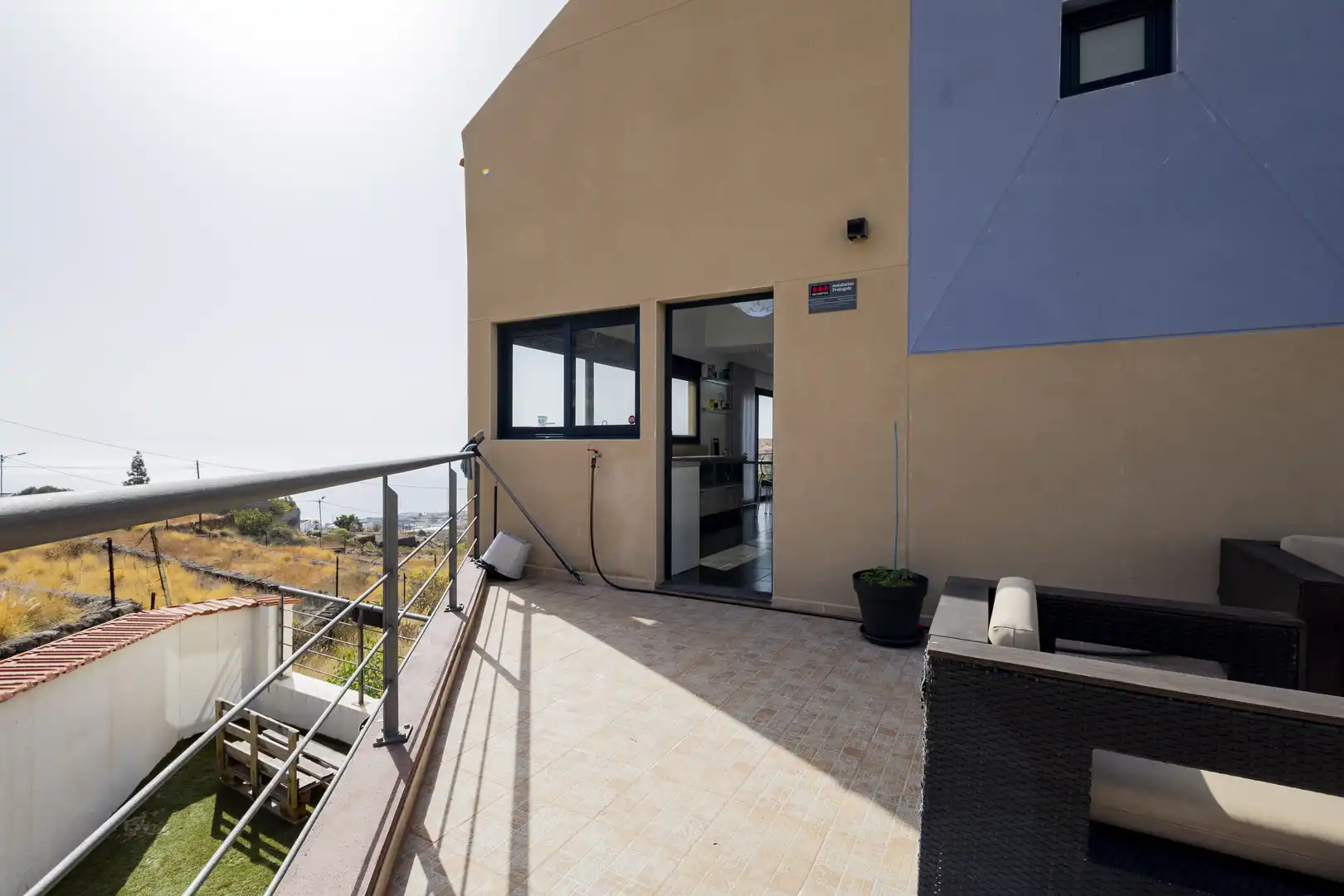 Terrasse von Haus oder Chalet zur Miete in Araya