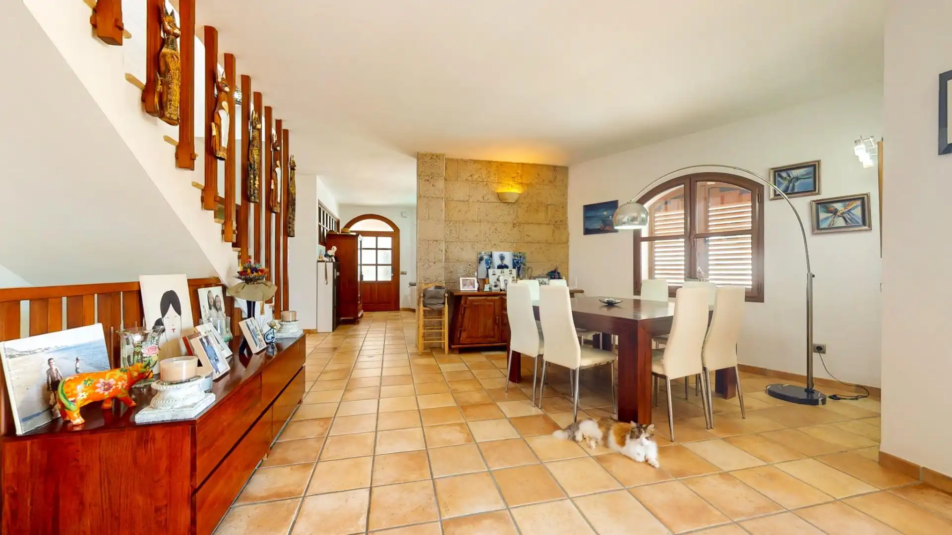 Comedor de Casa o chalet en venta en Mojácar con Calefacción, Jardín privado y Terraza