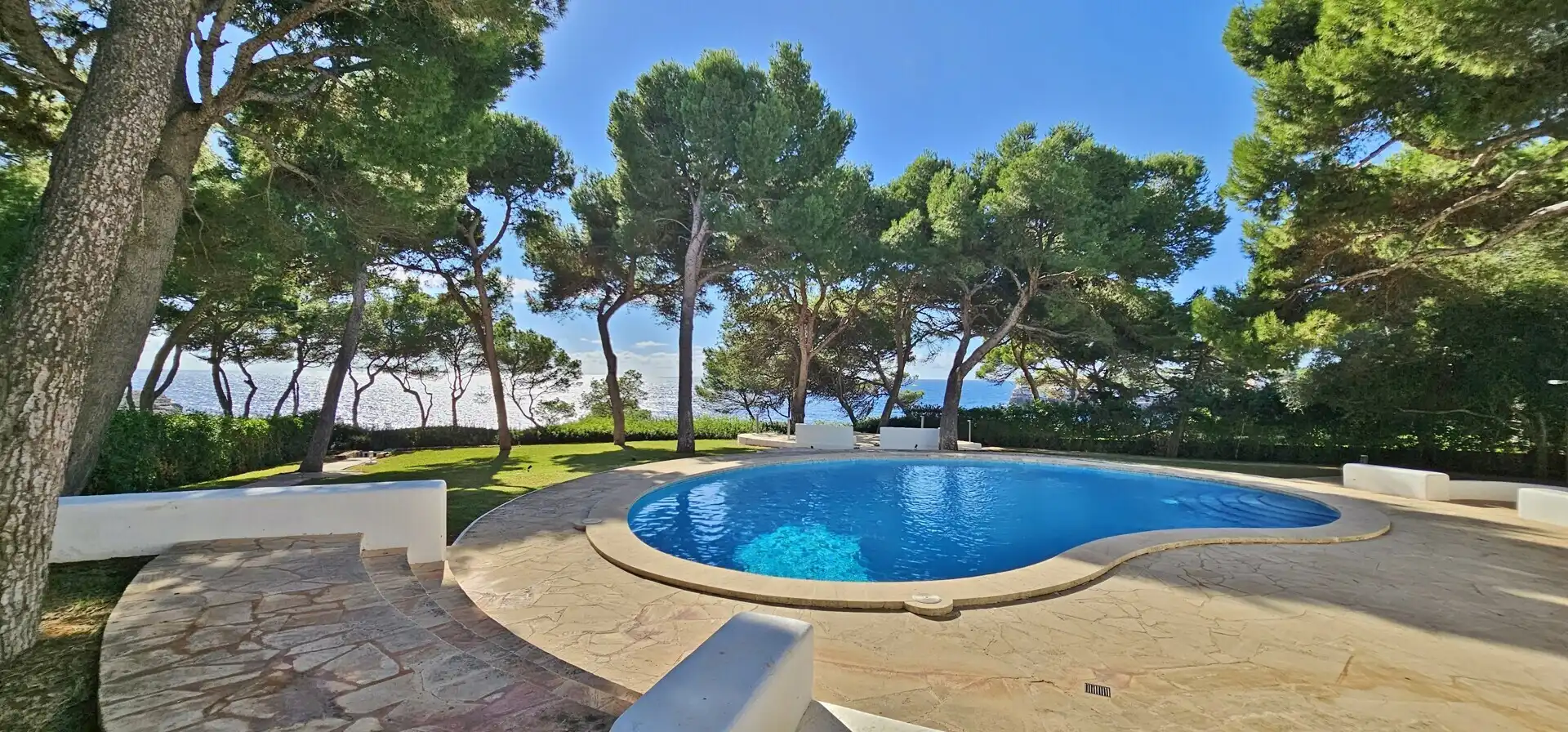 Piscina de Casa o xalet en venda en Santanyí amb Jardí privat, Terrassa i Piscina