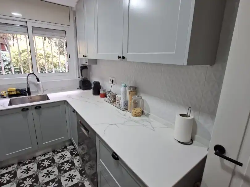 Küche von Haus oder Chalet zum Verkauf in Sant Cugat del Vallès mit Klimaanlage, Terrasse und Balkon