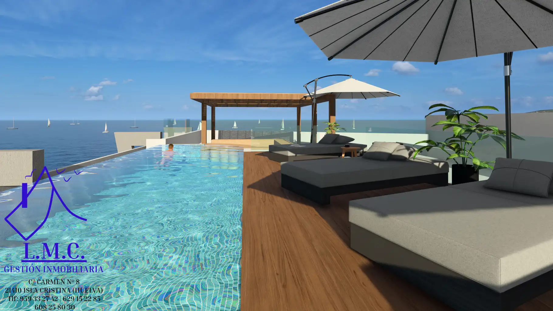 Piscina de Edificio en venta en Isla Cristina