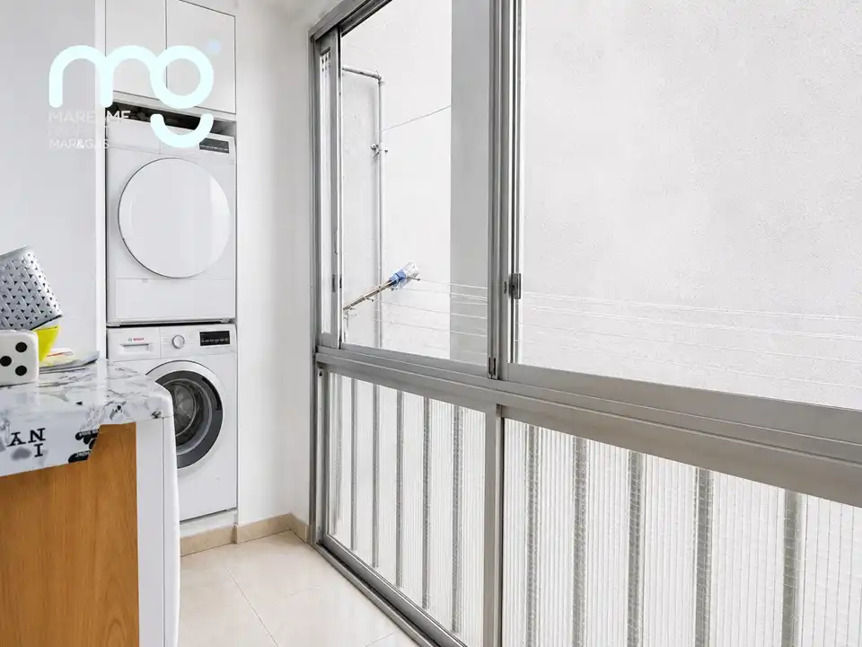 Balcony of Flat for sale in Mataró  with Air Conditioner, Heating and Terrace