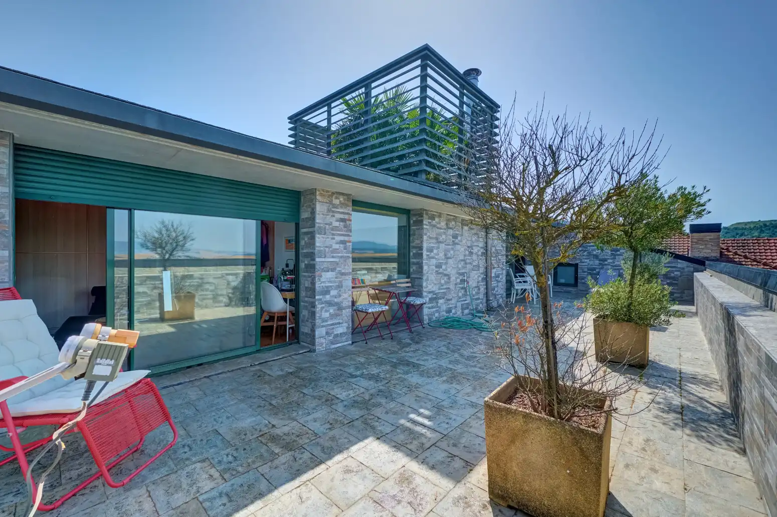 Terraza de Casa o chalet en venta en Valle de Egüés / Eguesibar con Jardín privado y Terraza