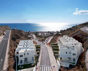 Exterior view of Single-family semi-detached for sale in Málaga Capital  with Terrace