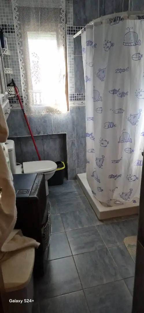Bathroom of Flat for sale in  Logroño  with Heating, Parquet flooring and Furnished