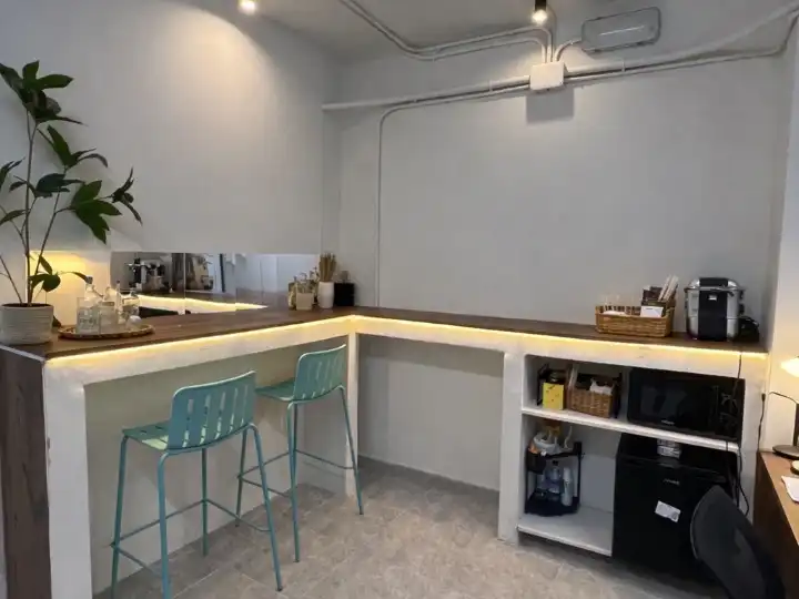 Küche von Büro zur Miete in Quart de Poblet mit Klimaanlage, Heizung und Möbliert