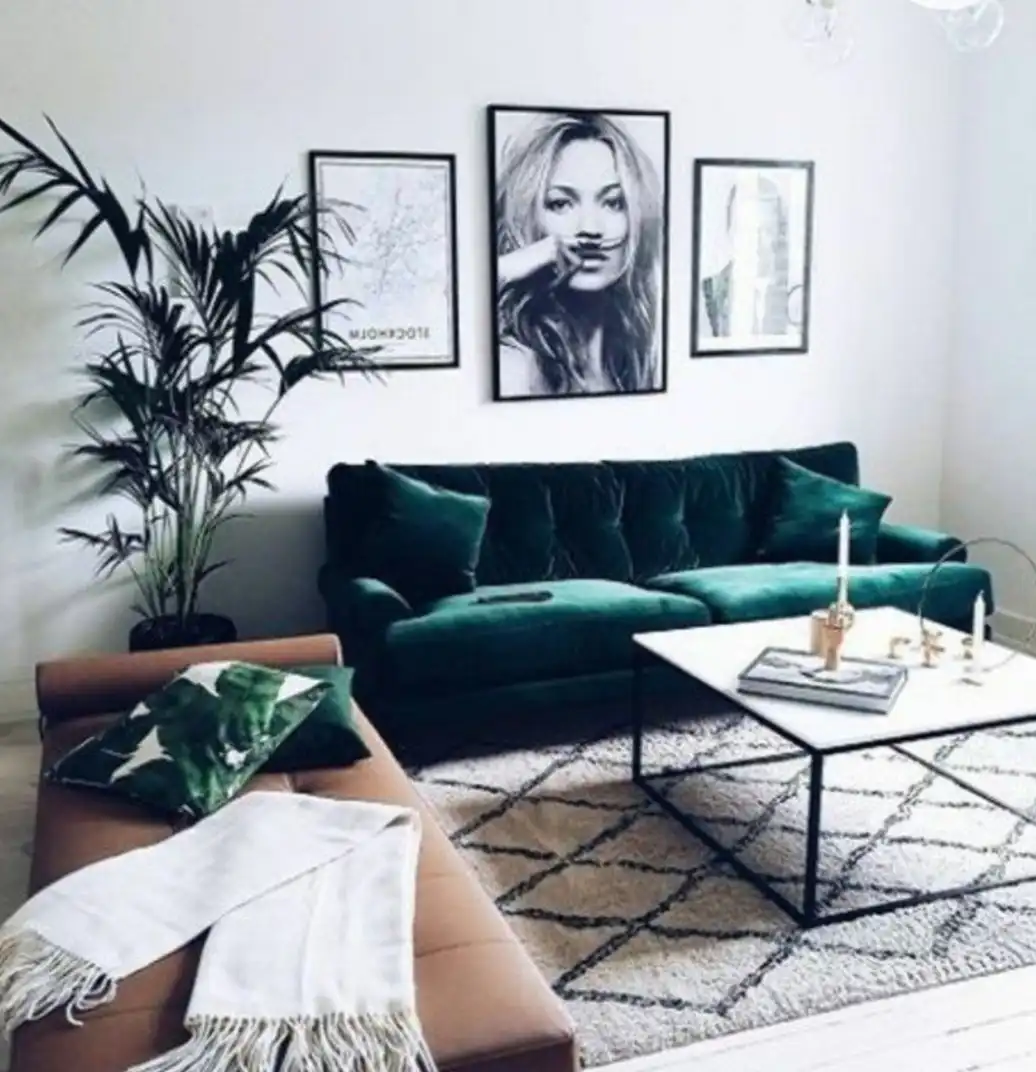 Sala de estar de Casa adosada en venta en Leganés