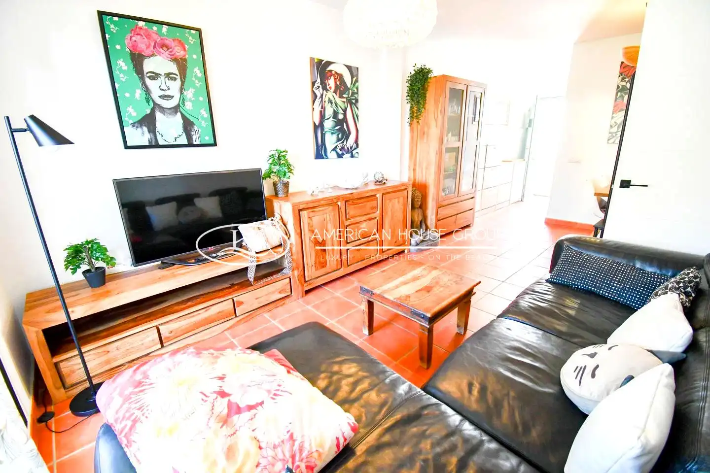 Living room of Apartments for sale in Chiclana de la Frontera  with Air Conditioner, Heating and Private garden