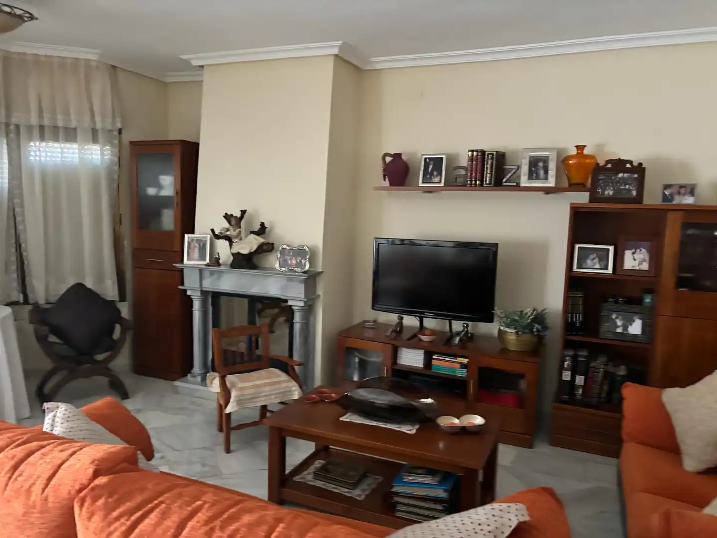 Living room of Detached homes for sale in Almodóvar del Campo  with Air Conditioner, Heating and Terrace