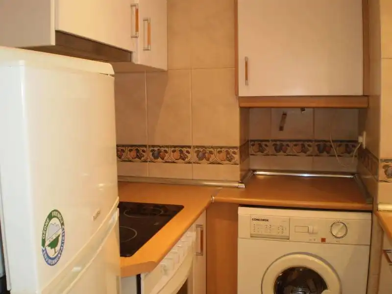 Kitchen of Flat for sale in Madrid  with Heating, Private garden and Parquet flooring