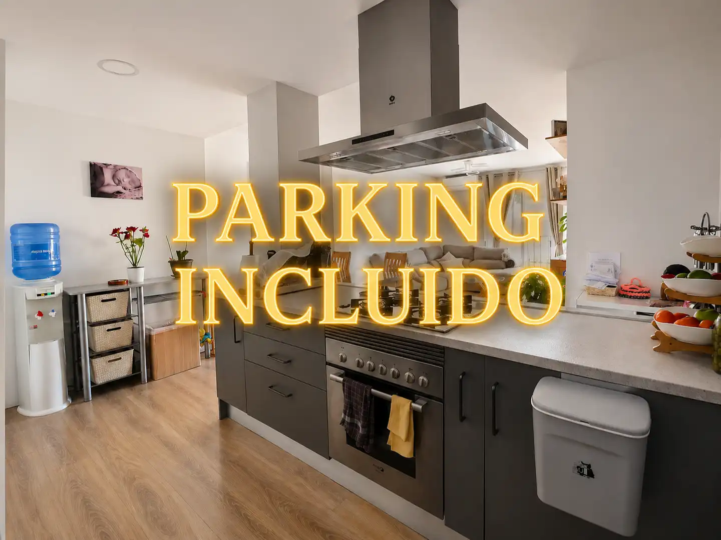 Parking of Flat for sale in Girona  with Air Conditioner, Heating and Terrace