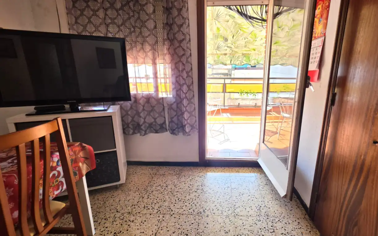 Sala de estar de Ático en venta en Barcelona con Calefacción y Terraza