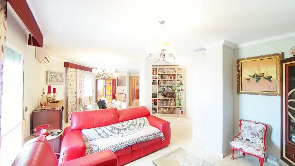 Sala de estar de Ático en venta en Vélez-Málaga con Aire acondicionado, Terraza y Amueblado