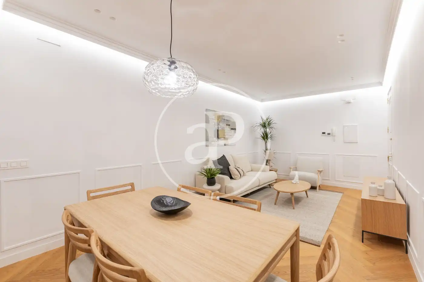 Sala de estar de Piso en venta en Madrid con Aire acondicionado, Calefacción y Amueblado