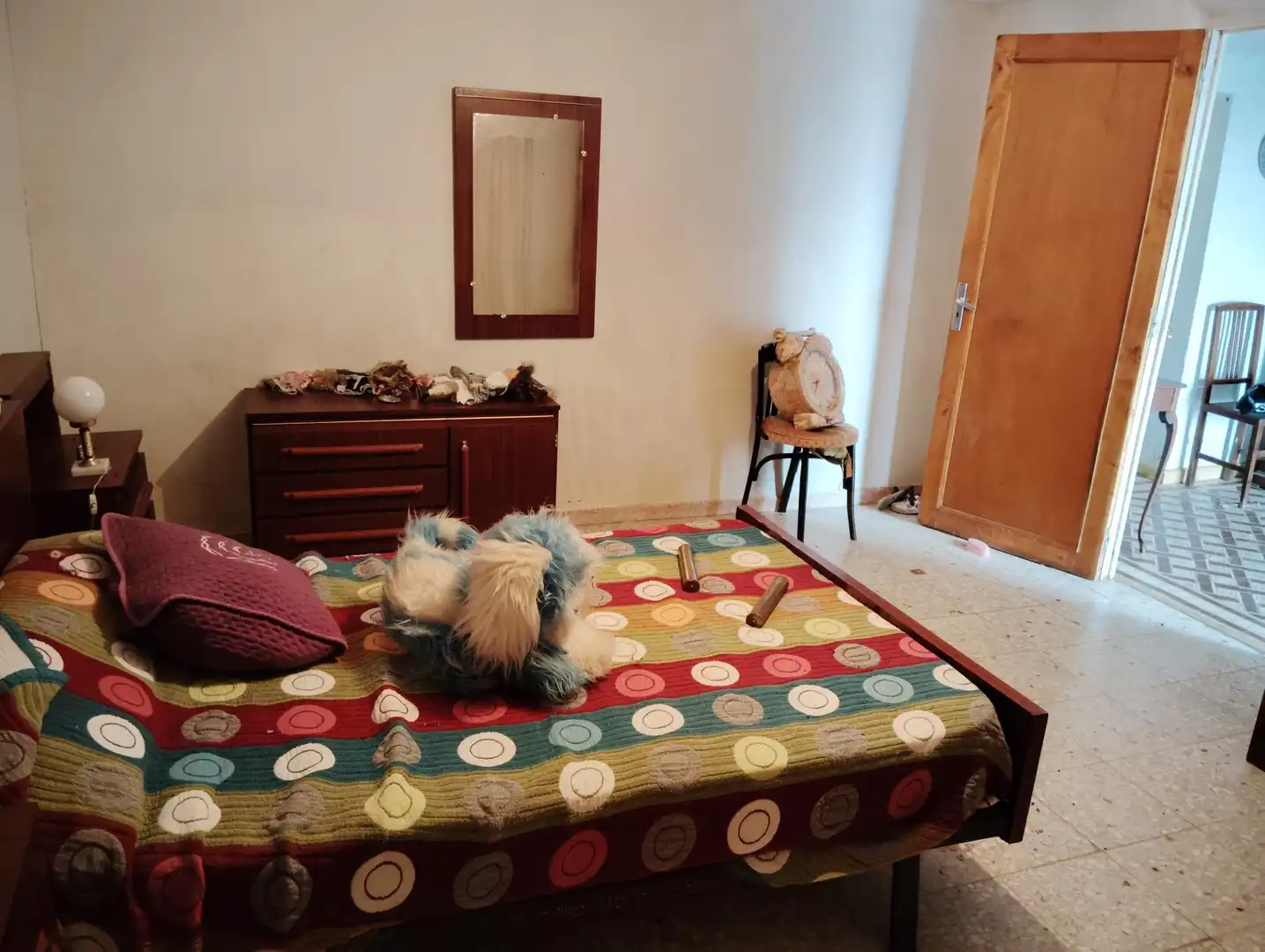 Schlafzimmer von Einfamilien-Reihenhaus zum Verkauf in Pajares de los Oteros