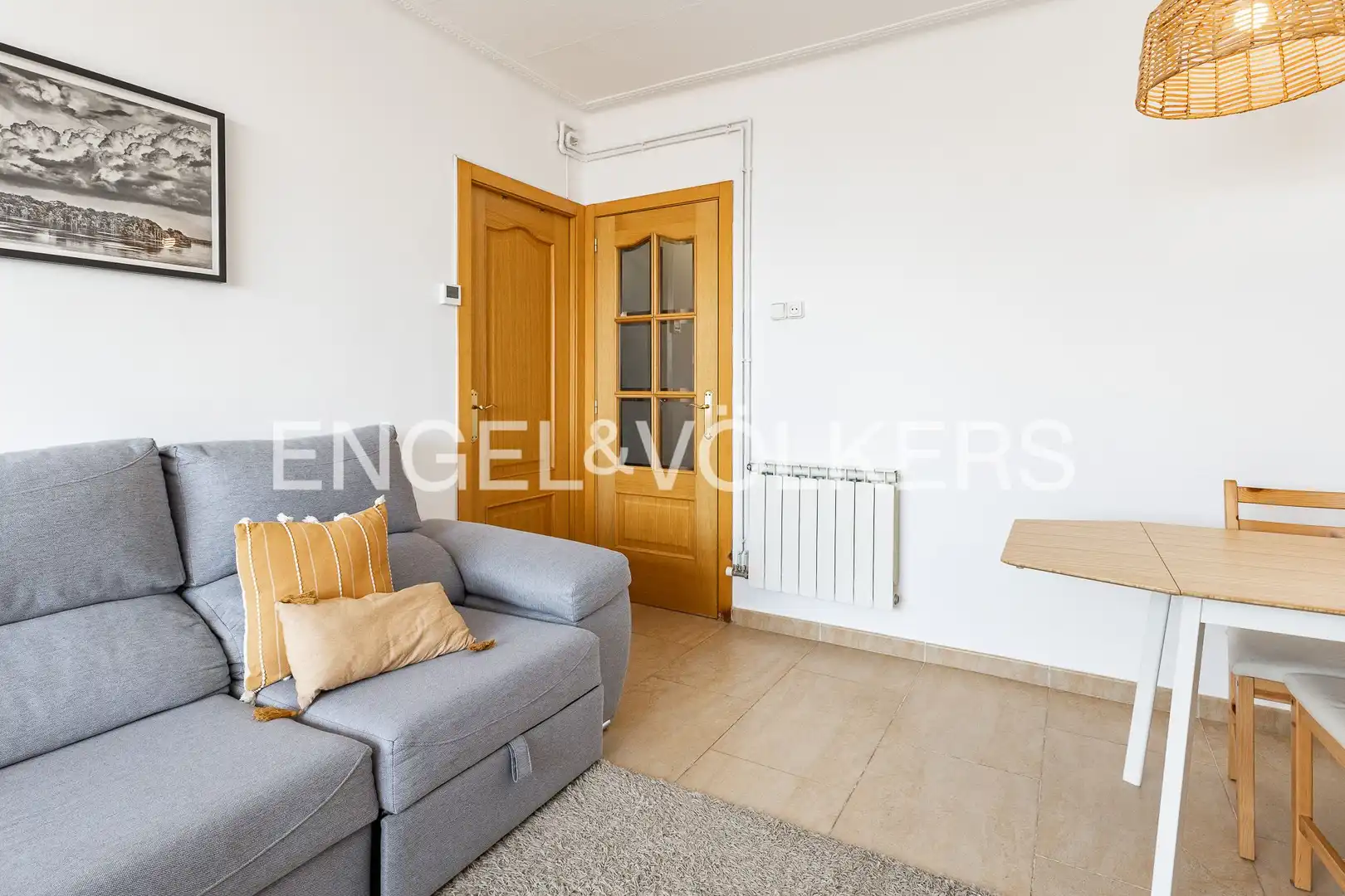Living room of Flat for sale in Castellar del Vallès  with Air Conditioner, Heating and Balcony