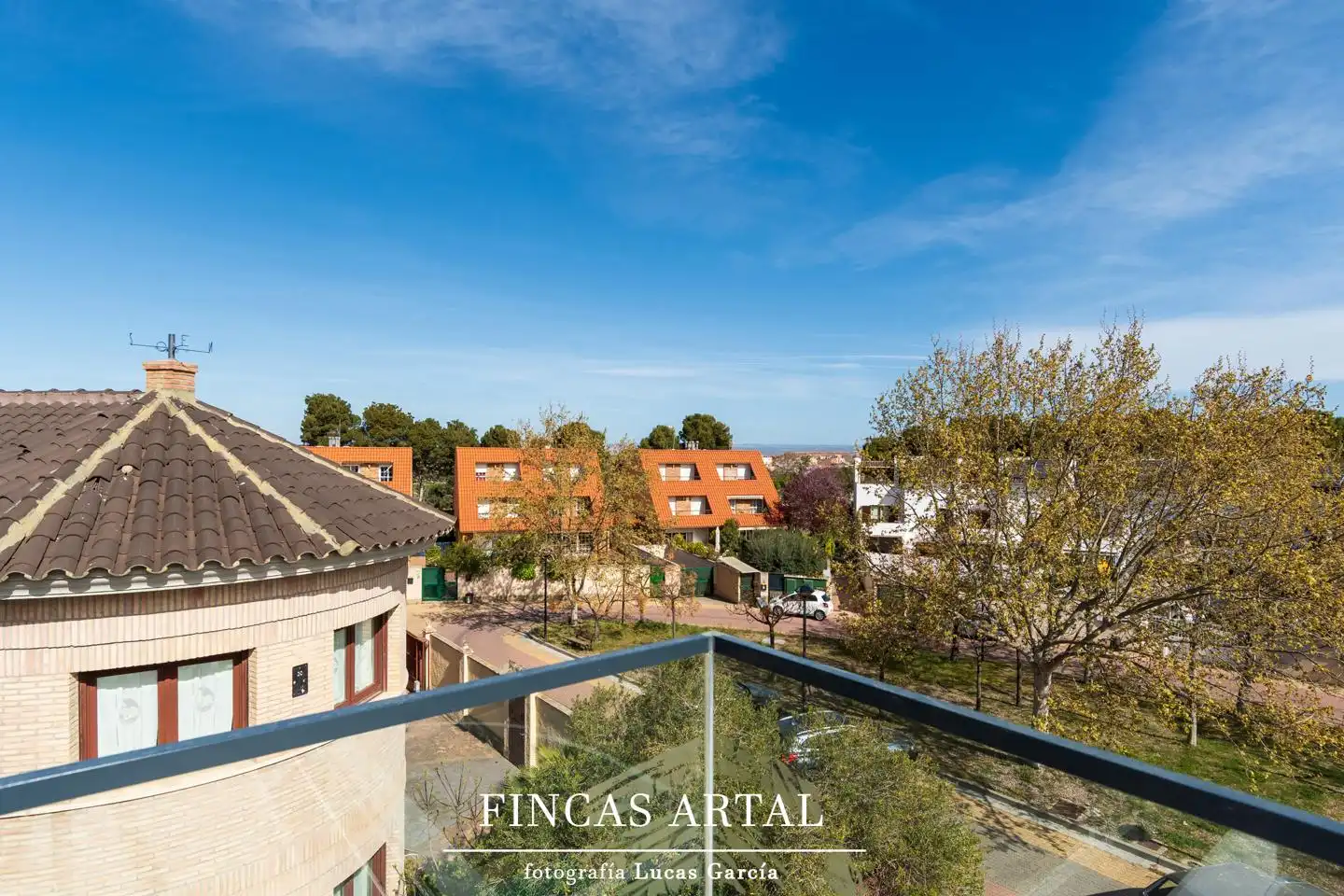 Terraza de Casa o chalet en venta en Zaragoza con Aire acondicionado, Calefacción y Jardín privado