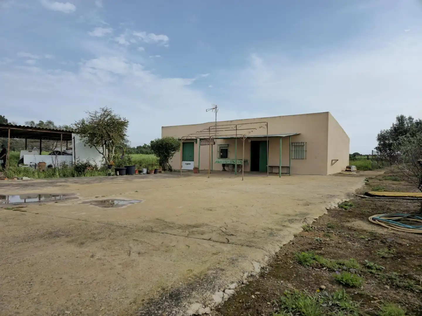 Vista exterior de Finca rústica en venta en Puerto Real con Trastero