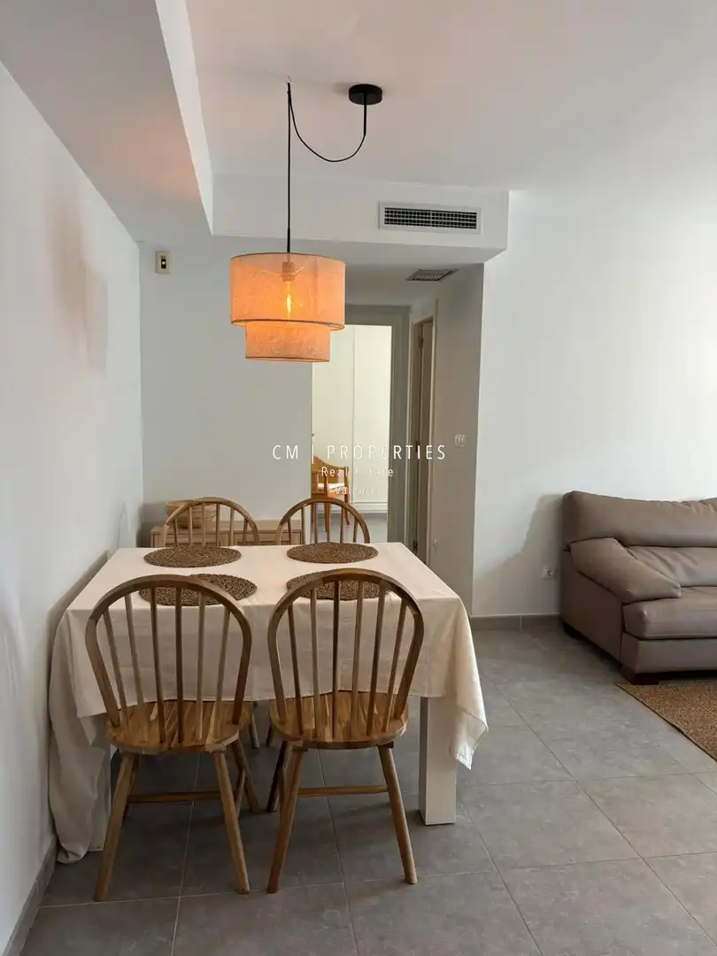 Esszimmer von Wohnungen zur Miete in Moncofa mit Klimaanlage, Heizung und Terrasse
