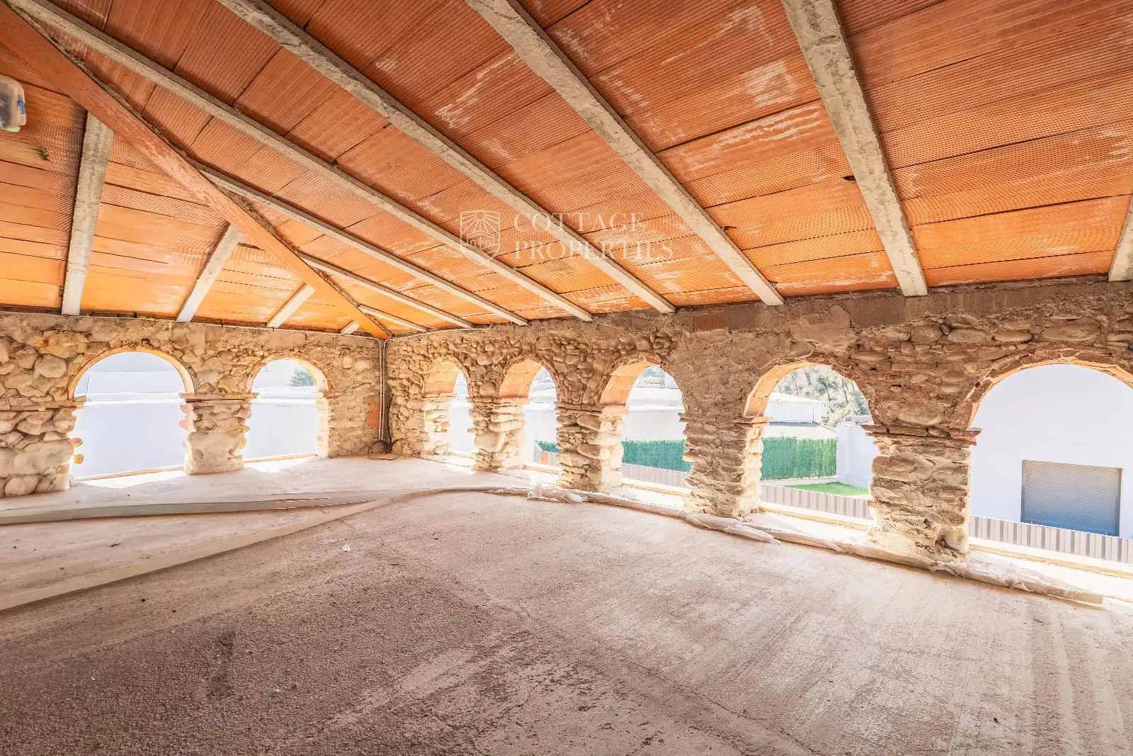 Terrassa de Finca rústica en venda en Sant Julià del Llor i Bonmatí amb Calefacció, Terrassa i Piscina