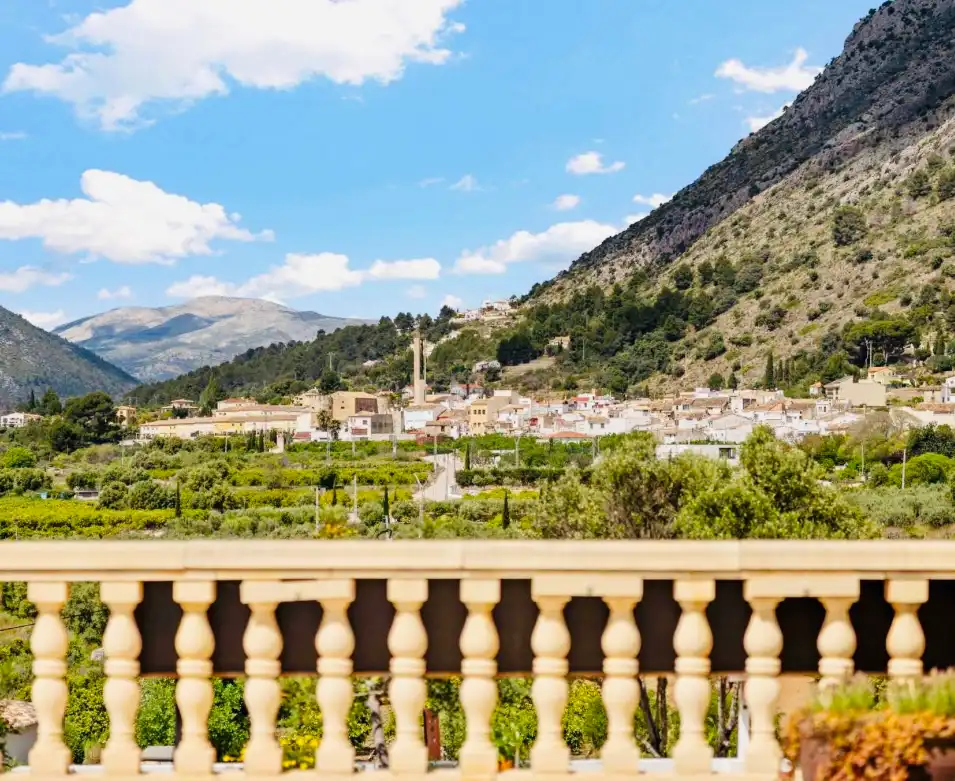 Exterior view of Houses for sale in Murla  with Air Conditioner, Heating and Private garden