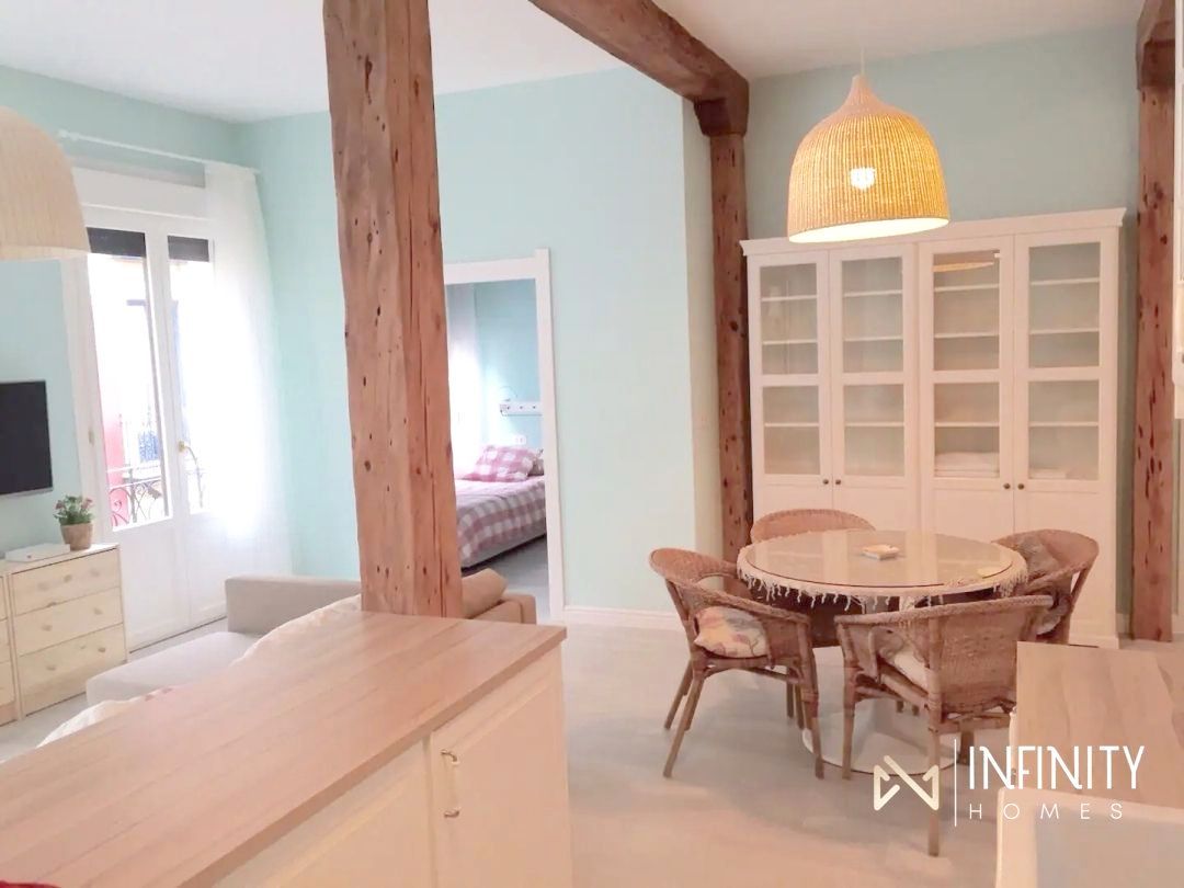 Dining room of Flat to rent in Bilbao   with Heating, Terrace and Balcony