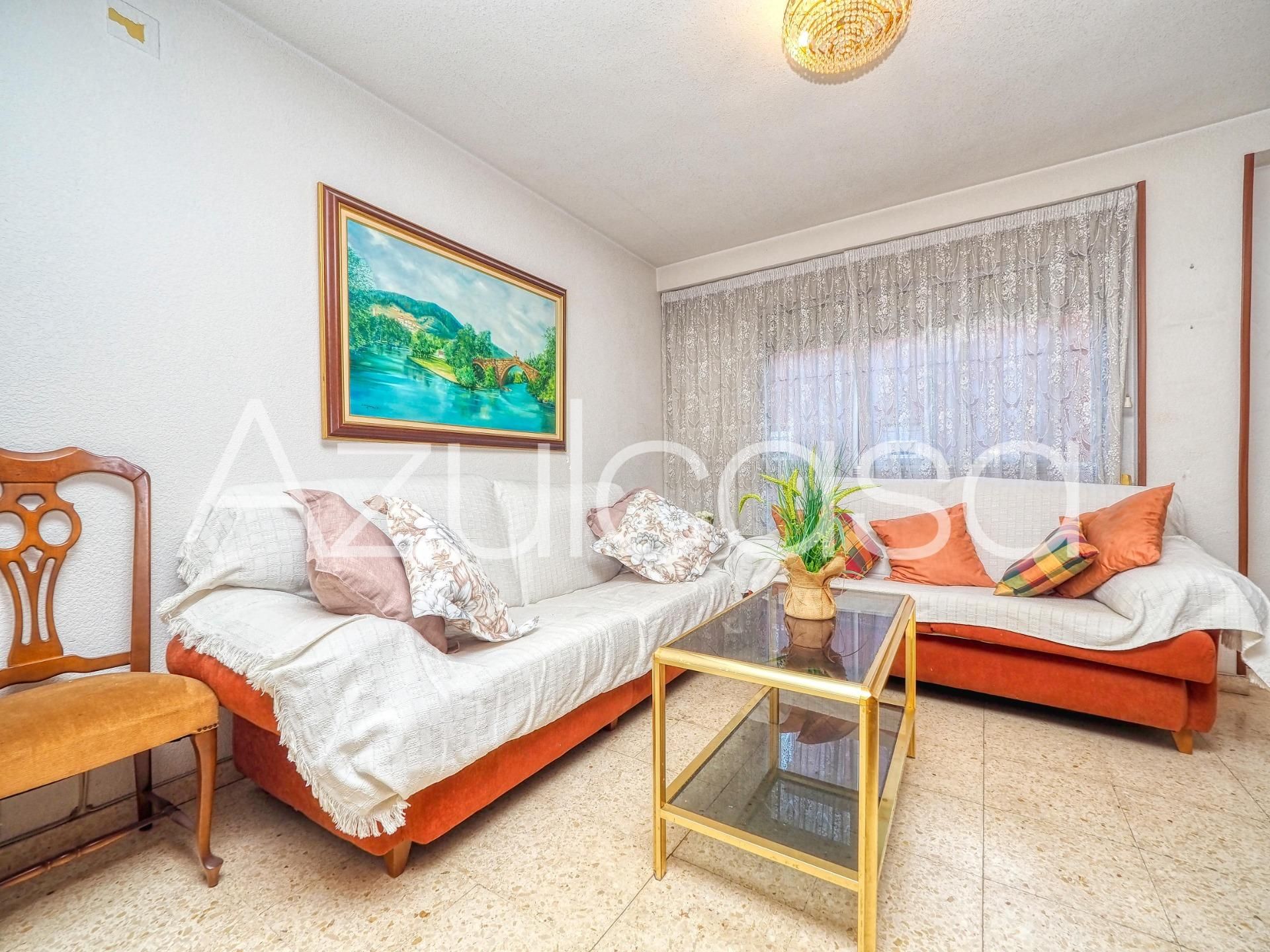 Living room of Flat for sale in Alicante / Alacant  with Terrace and Alarm