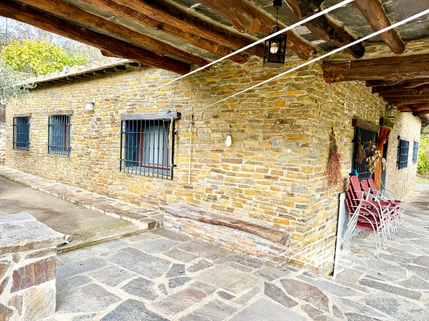 Exterior view of Houses for sale in Alpujarra de la Sierra  with Heating, Private garden and Terrace