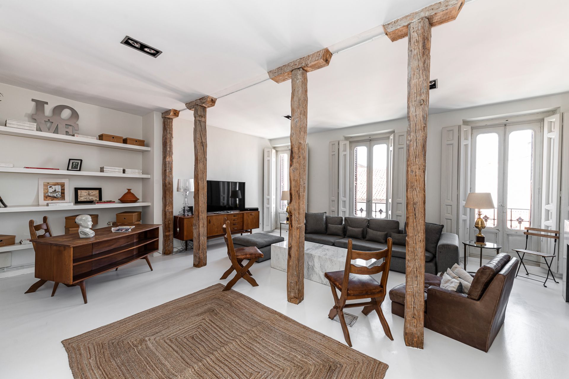 Sala d'estar de Àtic en venda en  Madrid Capital amb Aire condicionat i Calefacció