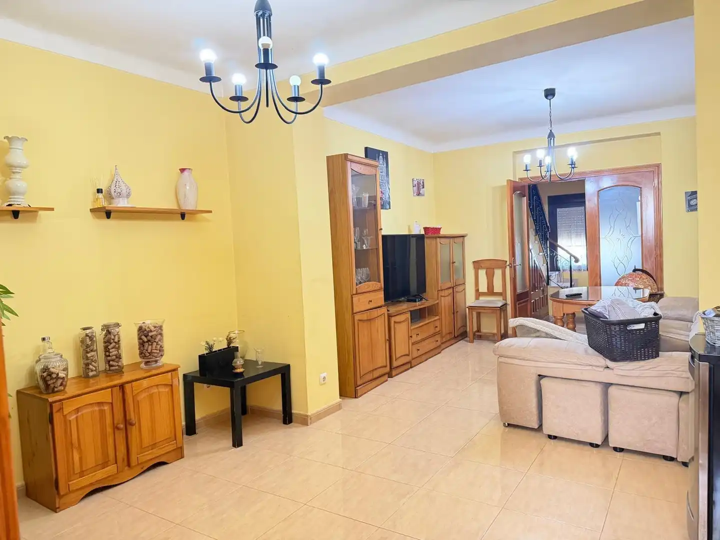 Sala d'estar de Casa o xalet en venda en Fuente de Piedra amb Aire condicionat, Calefacció i Terrassa