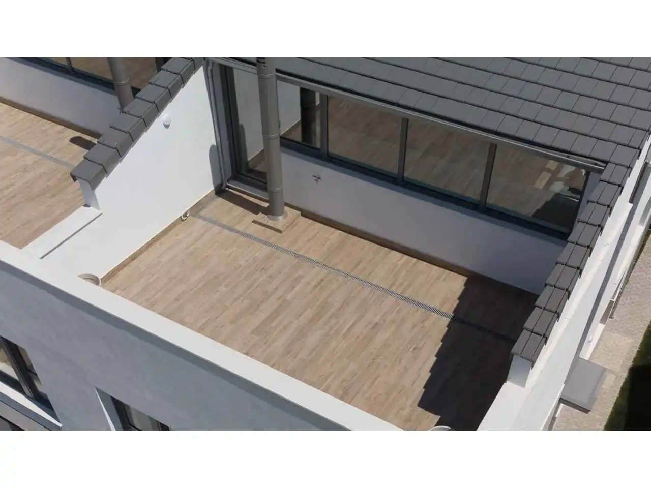 Terraza de Casa adosada en venta en Santa Cruz de Bezana con Calefacción, Jardín privado y Terraza