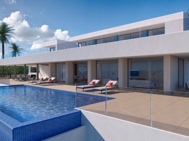 Villa di nuova costruzione con balcone in vendita a N/A