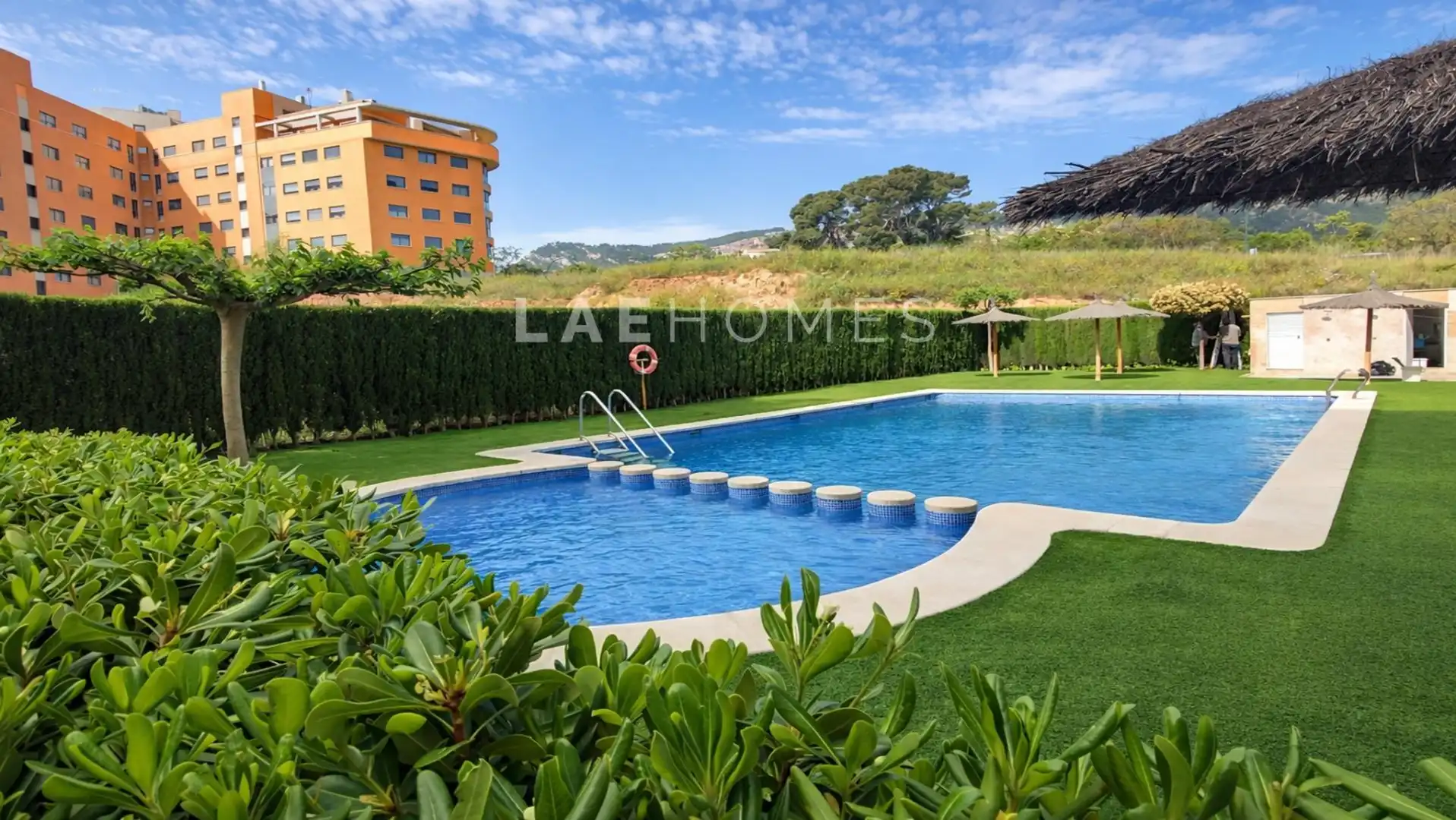 Swimming pool of Apartments for sale in Alcoy / Alcoi  with Air Conditioner, Heating and Terrace