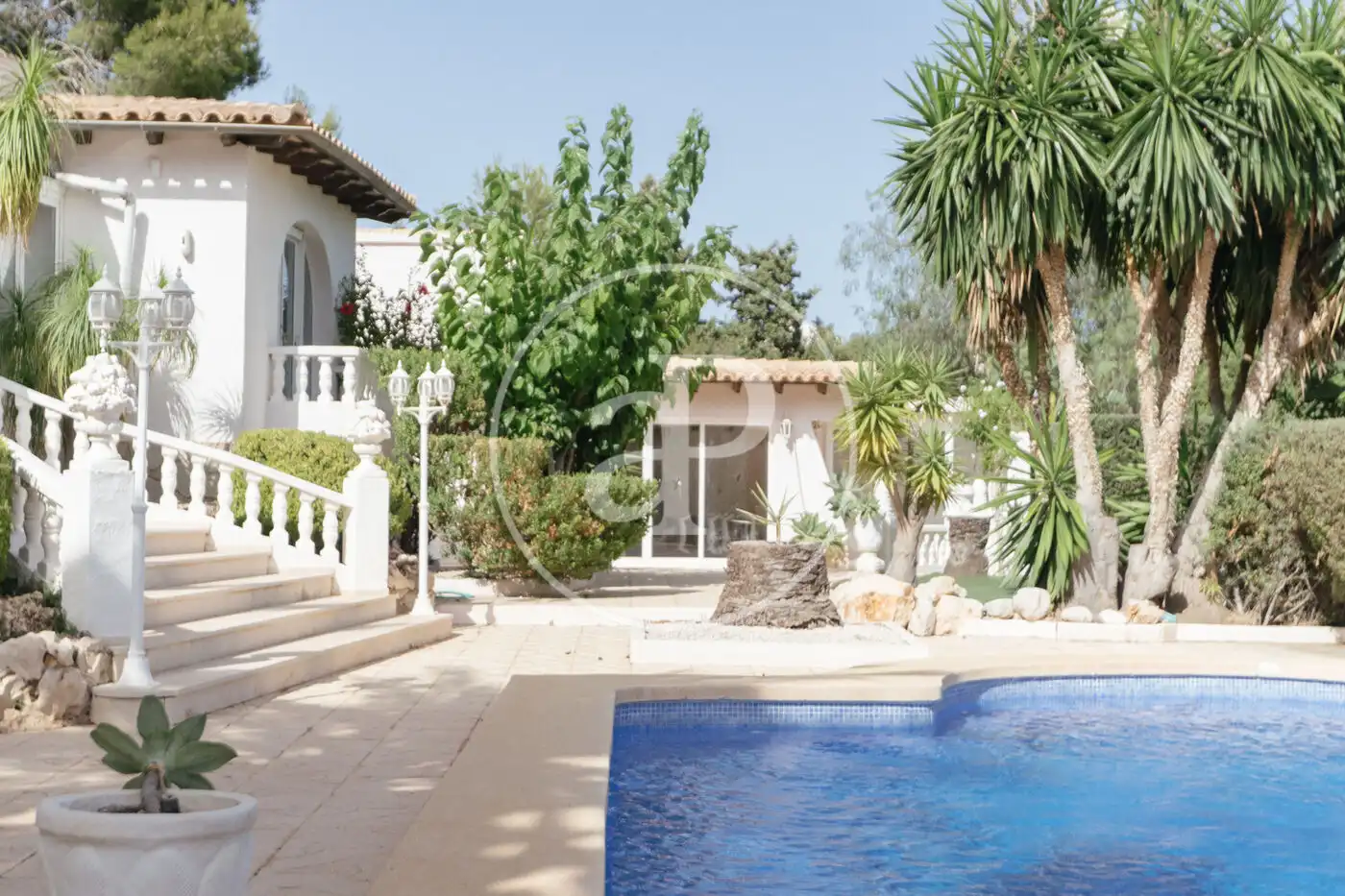 Jardín de Casa o chalet en venta en Calpe / Calp con Aire acondicionado, Calefacción y Jardín privado