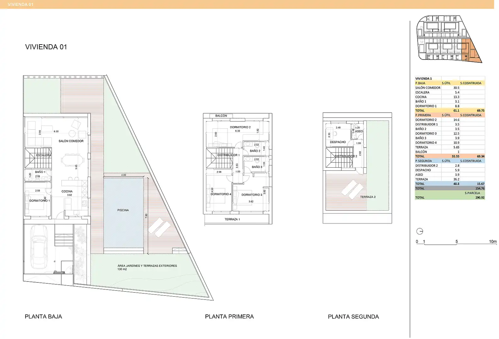 Casa con piscina in vendita a Costa Natura, imagen 15