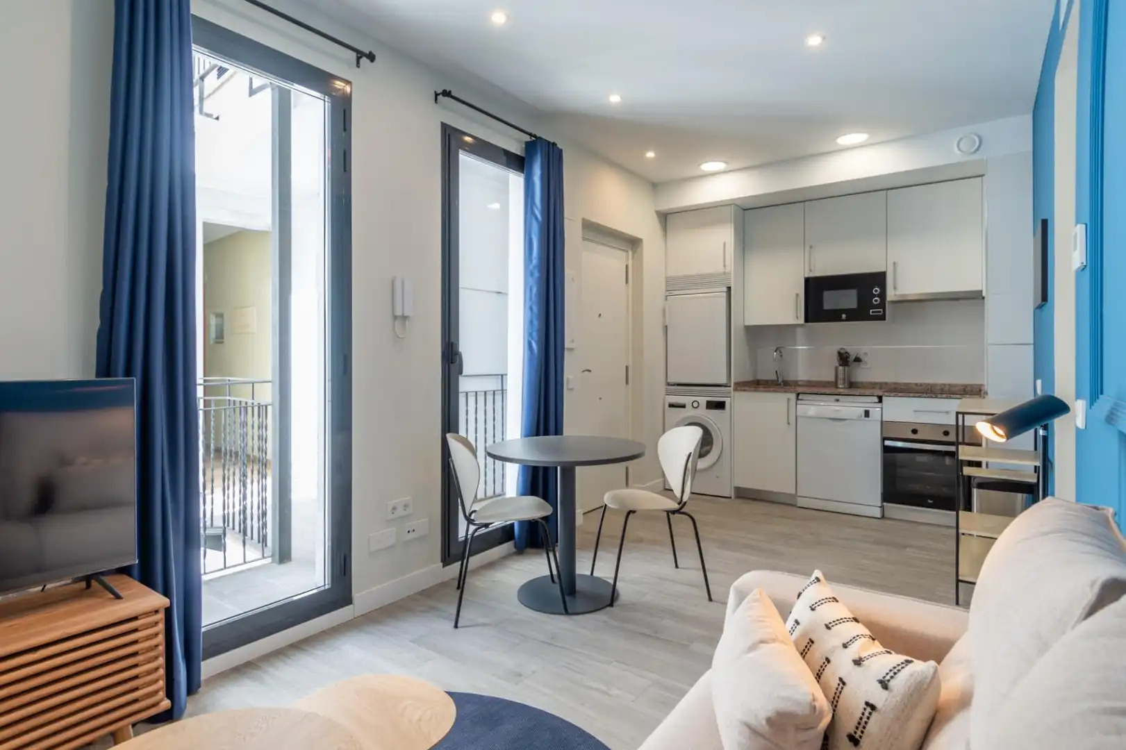 Terrasse von Wohnung zur Miete in Madrid mit Klimaanlage und Möbliert