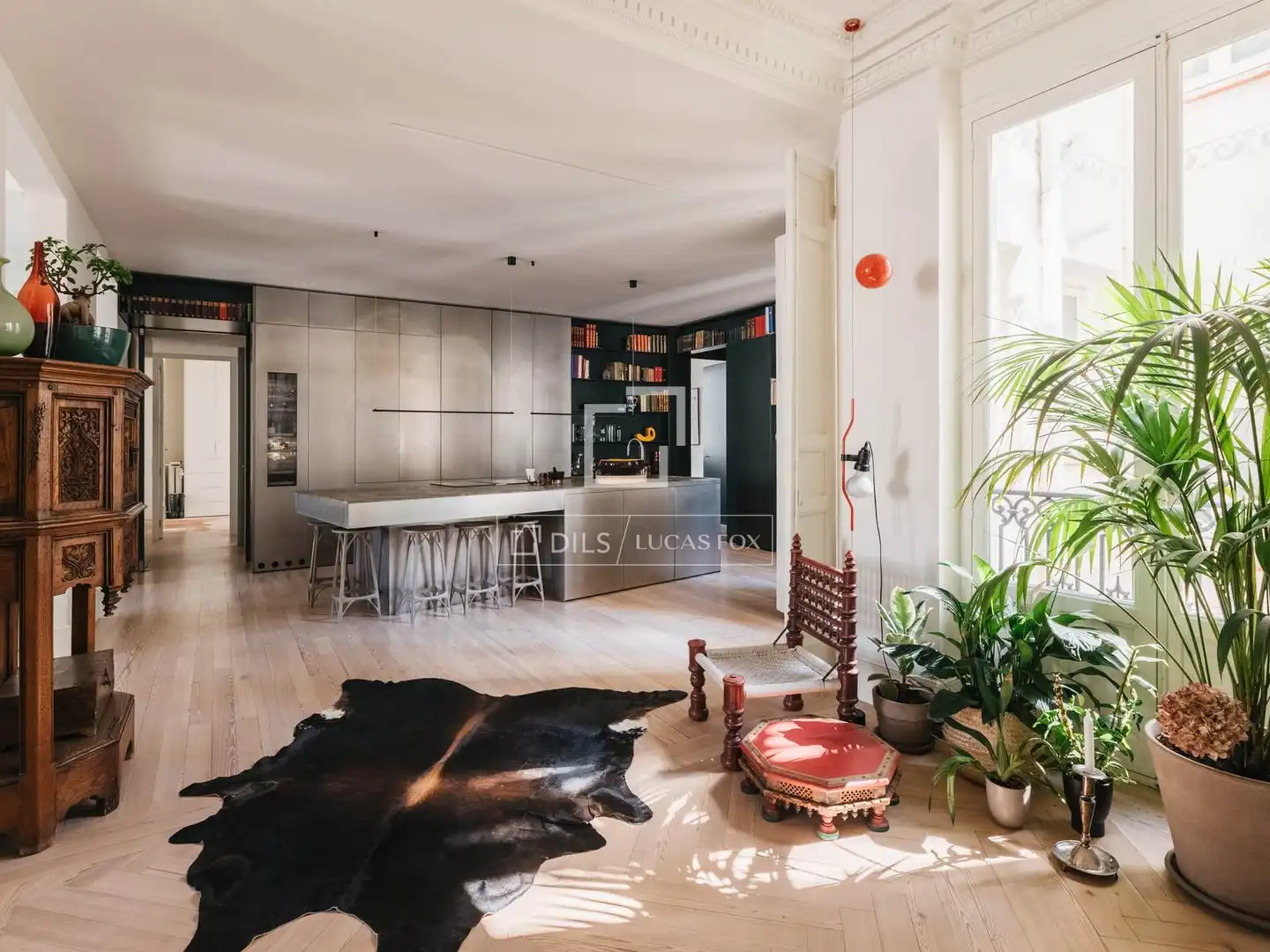 Cocina de Piso de alquiler en Salamanca con Aire acondicionado, Amueblado y Balcón