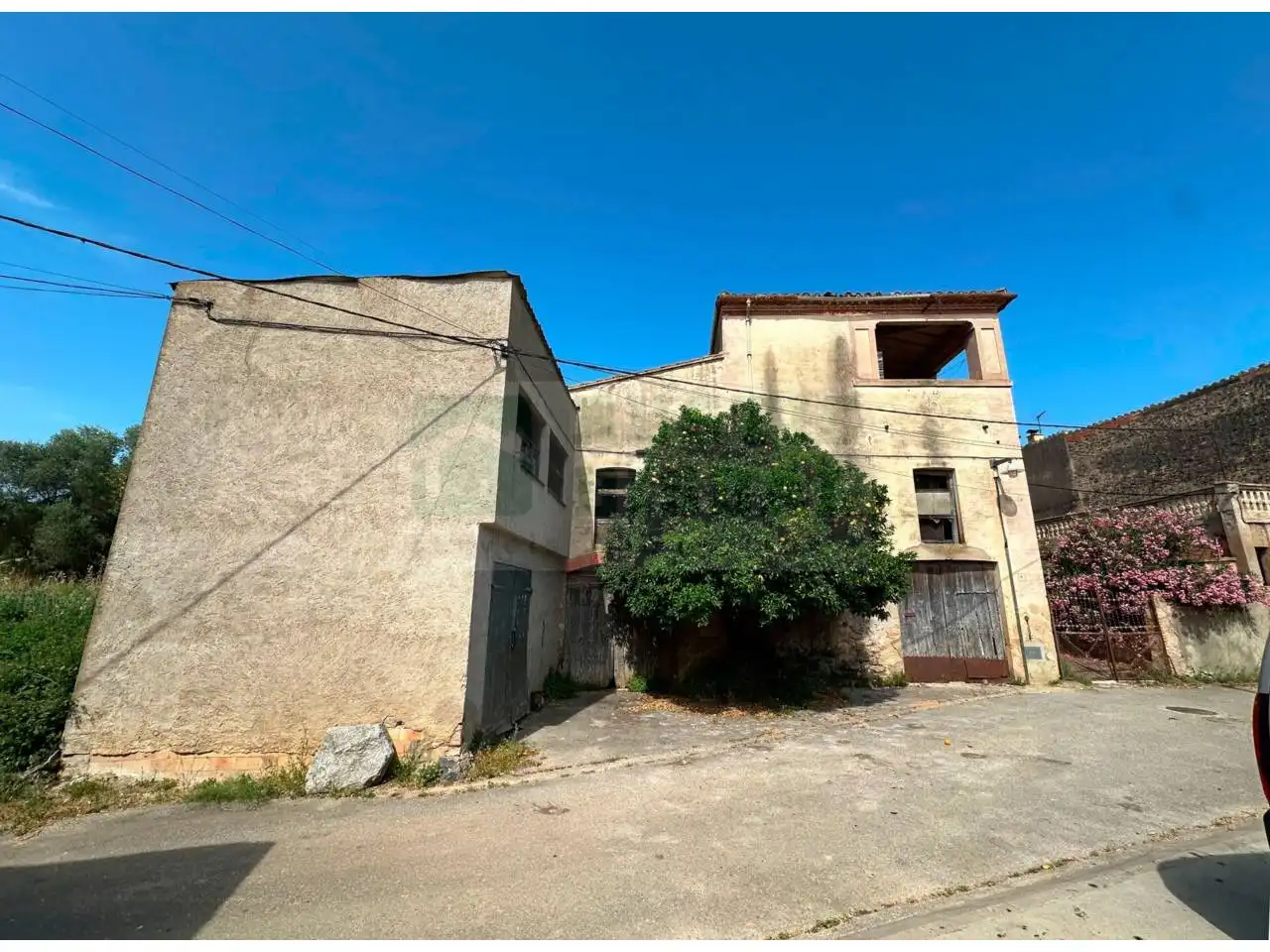 Vista exterior de Finca rústica en venta en Saus, Camallera i Llampaies con Terraza