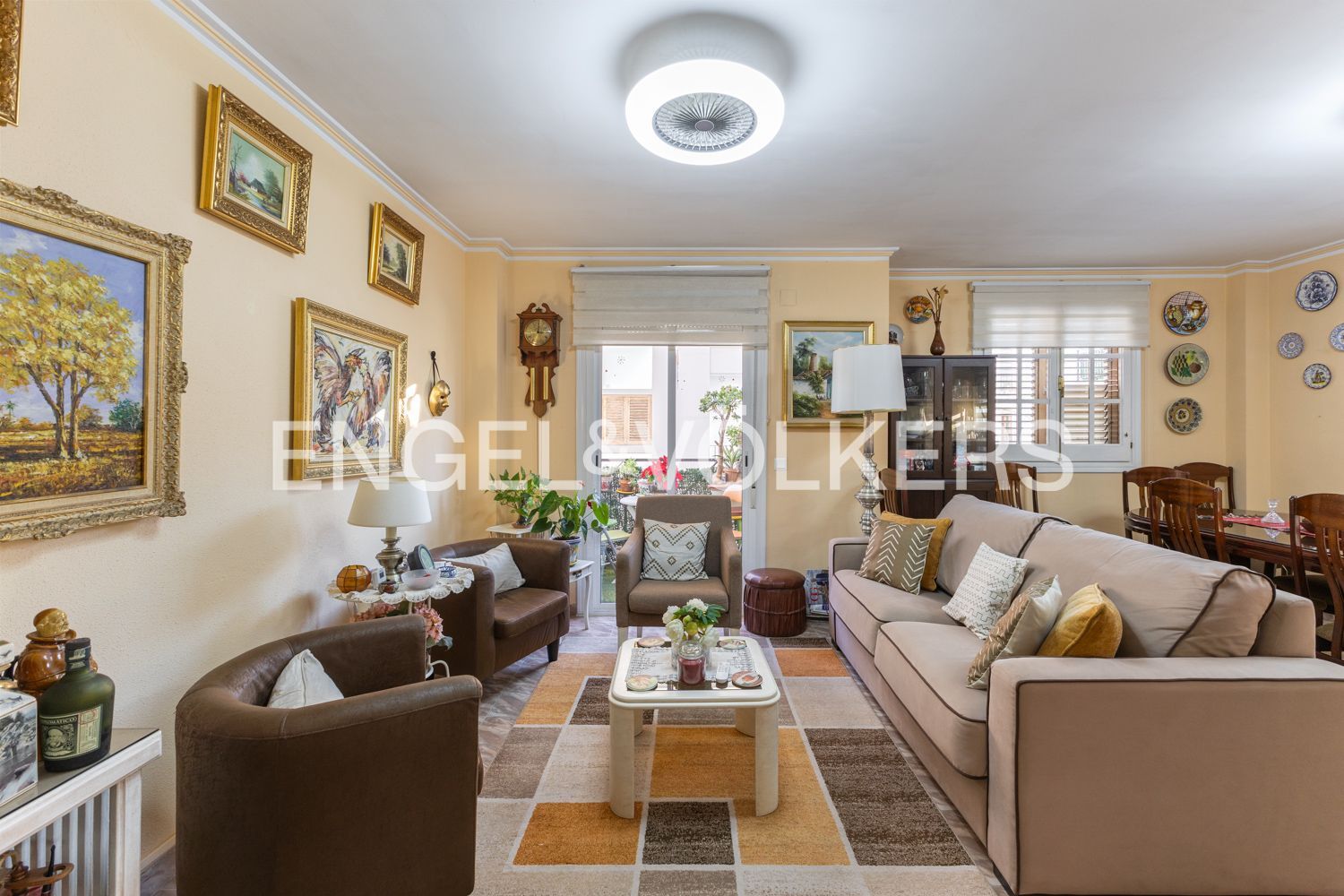 Sala d'estar de Apartament en venda en El Puig de Santa Maria amb Calefacció i Balcó