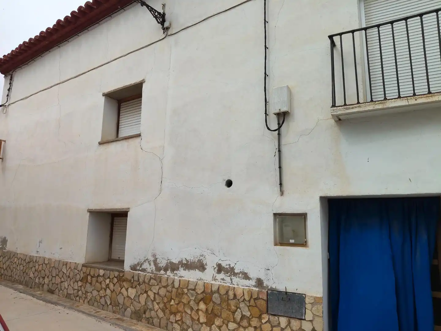 Vista exterior de Finca rústica en venda en Villanueva de Huerva amb Terrassa