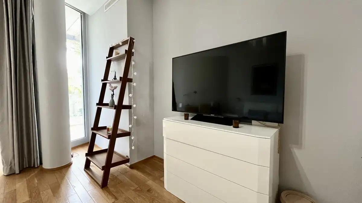 Sala d'estar de Casa adosada de lloguer en Marbella amb Aire condicionat, Terrassa i Traster