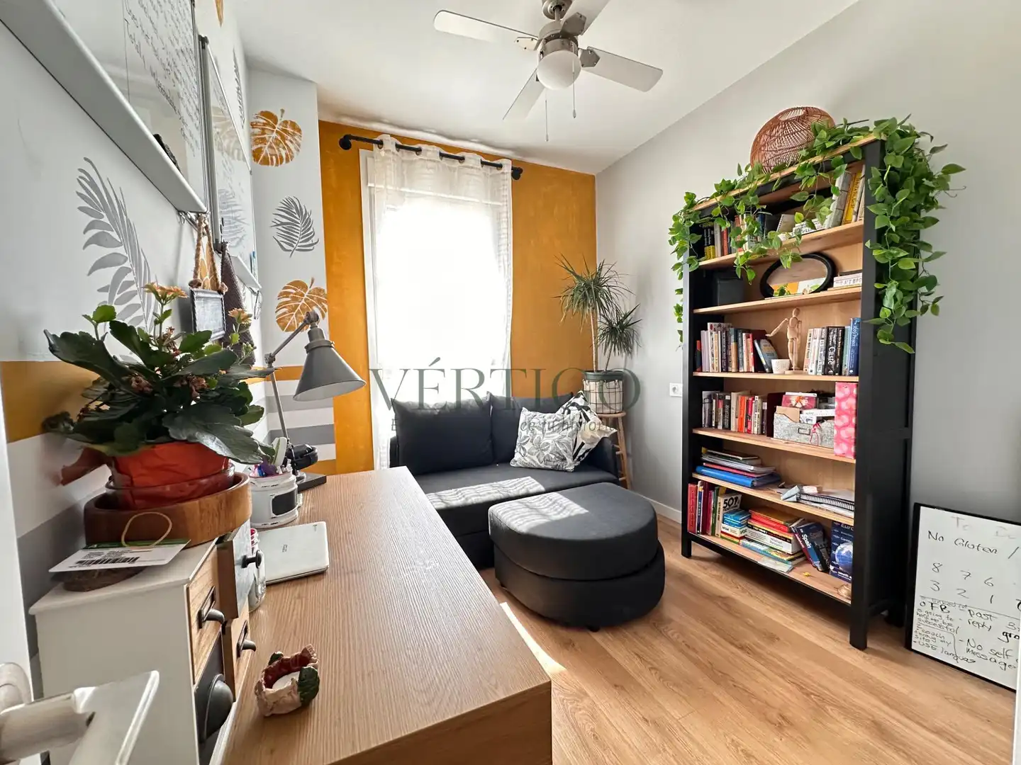 Wohnzimmer von Wohnung zum Verkauf in Dos Hermanas mit Klimaanlage, Heizung und Terrasse