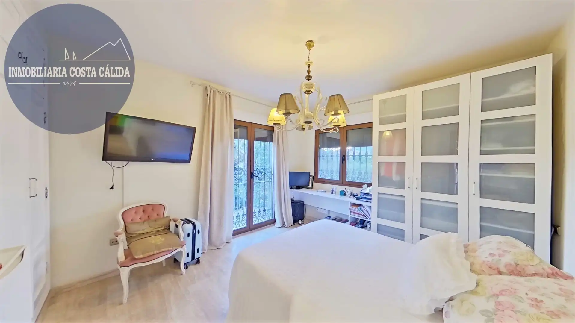 Bedroom of Houses for sale in Lorca  with Air Conditioner, Heating and Private garden