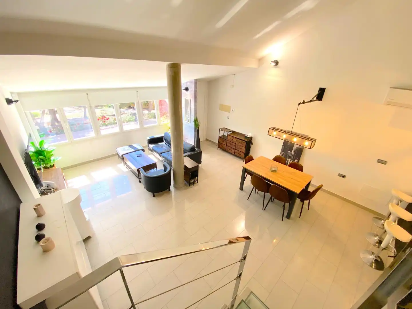 Sala de estar de Casa adosada en venta en Mazarrón con Piscina comunitaria