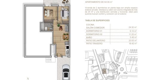Photo 2 of Flat for sale in Villalbilla pueblo, Villalbilla