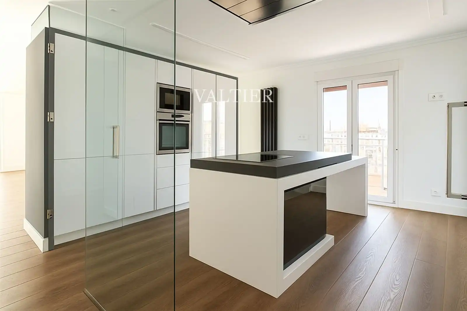 Küche von Wohnung zum Verkauf in Madrid mit Klimaanlage, Heizung und Terrasse